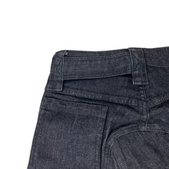 Ryb Ride Your Bike Black Summer Shade Denim Jean Cycling Shorts 9.5 oz US 27 - Picture 9 of 16